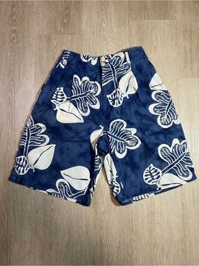Vintage Polo Ralph Lauren Chic Linen Hawaiian Shorts